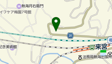 静岡トヨタ自動車株式会社熱海店の地図画像