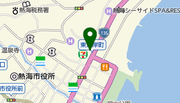 静岡日産自動車株式会社熱海店の地図画像