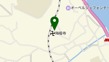 海福寺の地図画像