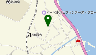 大川美容室の地図画像