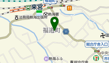 明治安田生命熱海営業所の地図画像