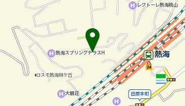 山九熱海寮の地図画像