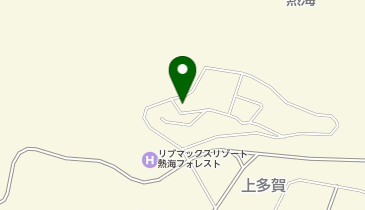 百貨店健保熱海保養所とよさかの地図画像