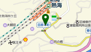 丹那屋名産店の地図画像