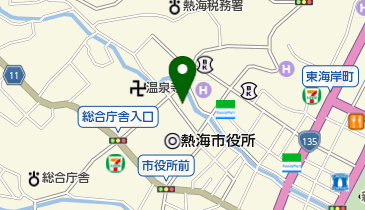 中田理容店の地図画像