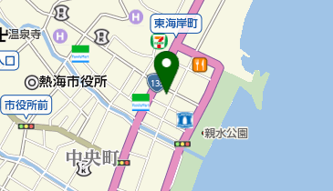 浪花亭の地図画像