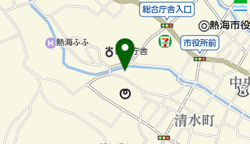 ピザーラ熱海店の地図画像