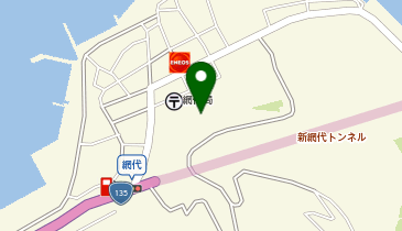 熱海市役所 網代公民館の地図画像