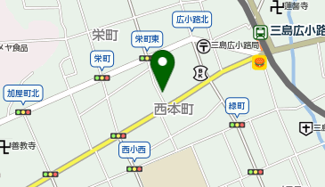 井上針灸院の地図画像