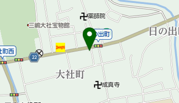 快明道院の地図画像