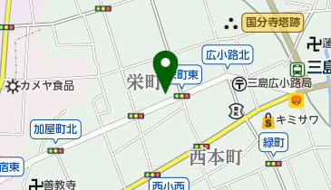 有限会社岡田硝子店の地図画像