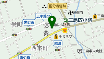 日本将棋連盟三島支部広小路将棋クラブの地図画像