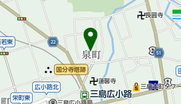 アステール総合美術研究所の地図画像