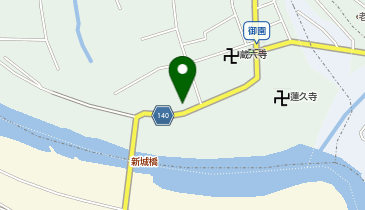 健友堂御園施療院の地図画像