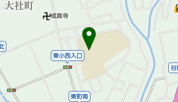 東放課後児童クラブの地図画像