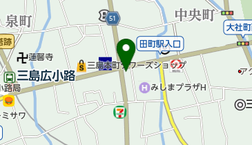 千歳屋化粧品店の地図画像