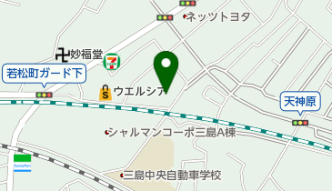 有限会社栗田自動車工業の地図画像