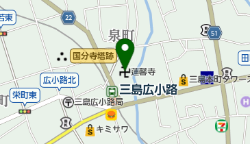 蓮馨寺の地図画像