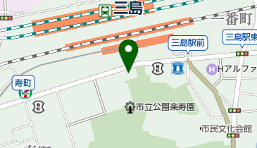 藍澤證券株式会社三島支店の地図画像