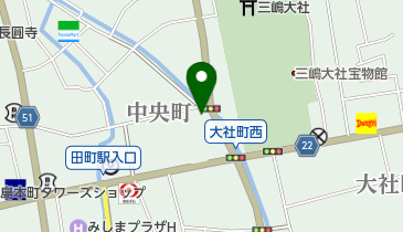 有限会社山田商店の地図画像