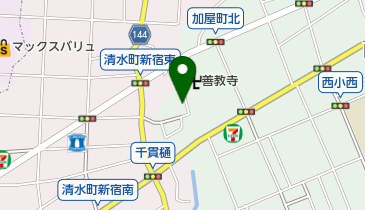 有限会社風間電機の地図画像