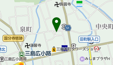 杉山美容院の地図画像