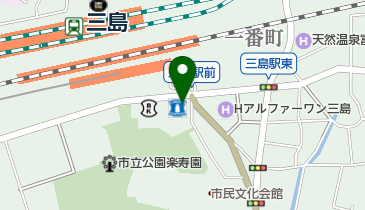仙越みやげ物店の地図画像