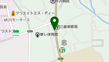 メガネの三島幸原店の地図画像