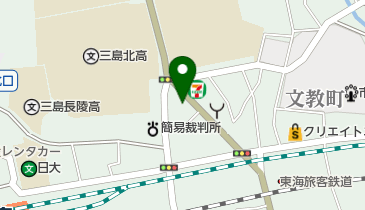 ウチカワ理容の地図画像