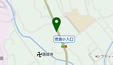 大川理容店の地図画像