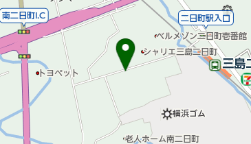 オオクサ理容室の地図画像