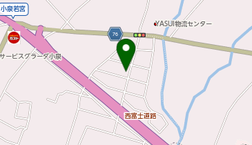 新林治療院の地図画像