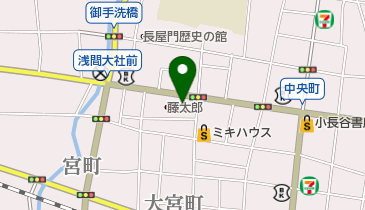 照島洋品店の地図画像