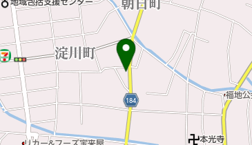 植松輪店の地図画像