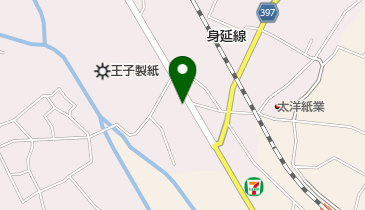 飯田輪店の地図画像