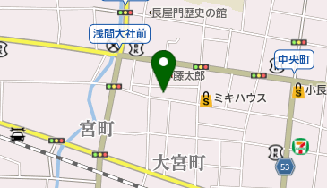 松屋電気商会の地図画像