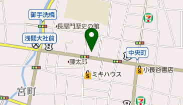 前田紙店の地図画像