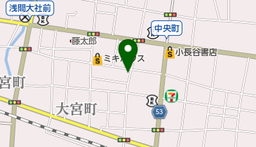 菅原靴店の地図画像