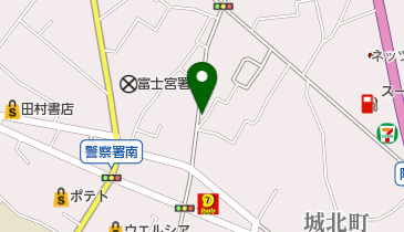 富士宮青色申告会の地図画像