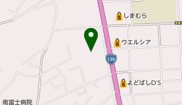 富士宮石油商業組合の地図画像