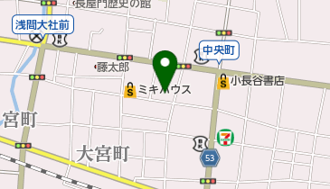 かわむら呉服店の地図画像