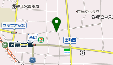 富士宮スズキ小林輪店の地図画像