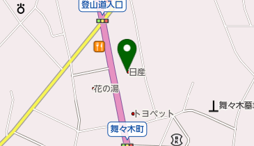 静岡日産自動車株式会社富士宮店の地図画像