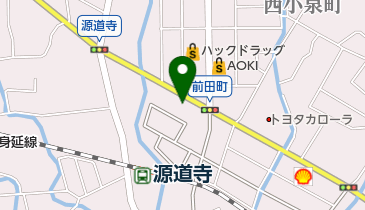 大和自動車工業所の地図画像