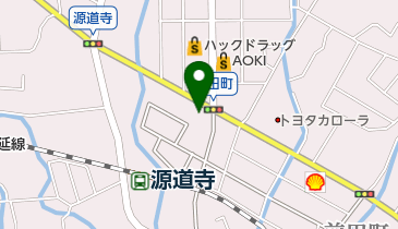 オートステップHARAの地図画像