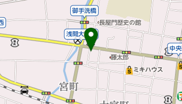 まるたに食品の地図画像