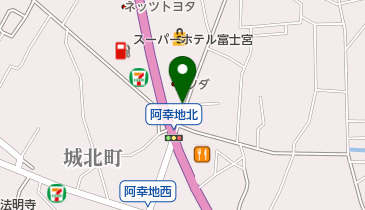 チェンジの地図画像