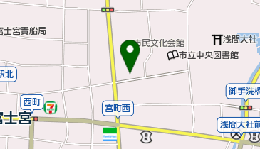 ウエマツ時計店の地図画像