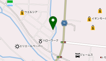 サロン動夢の地図画像