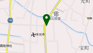 米重商店プロパン部の地図画像